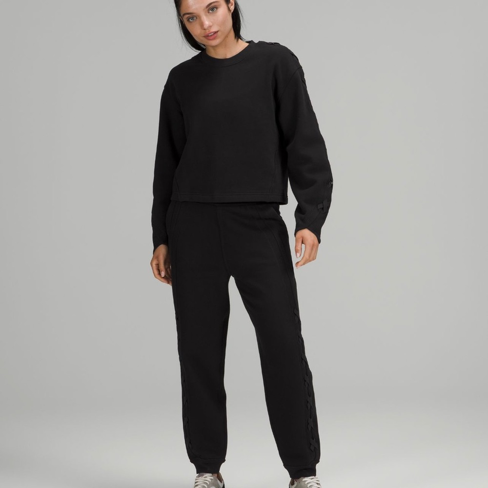 Lululemon Braided Collection Pullover and Jogger
